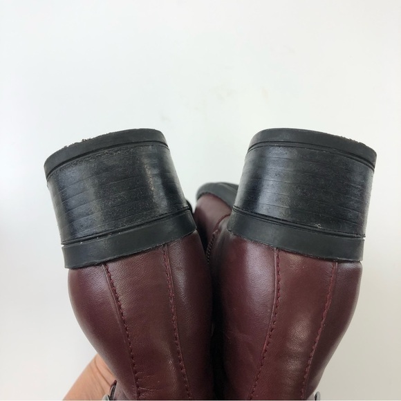 𝅺blondo waterproof ankle burgundy boot Size 8 - Picture 7 of 11